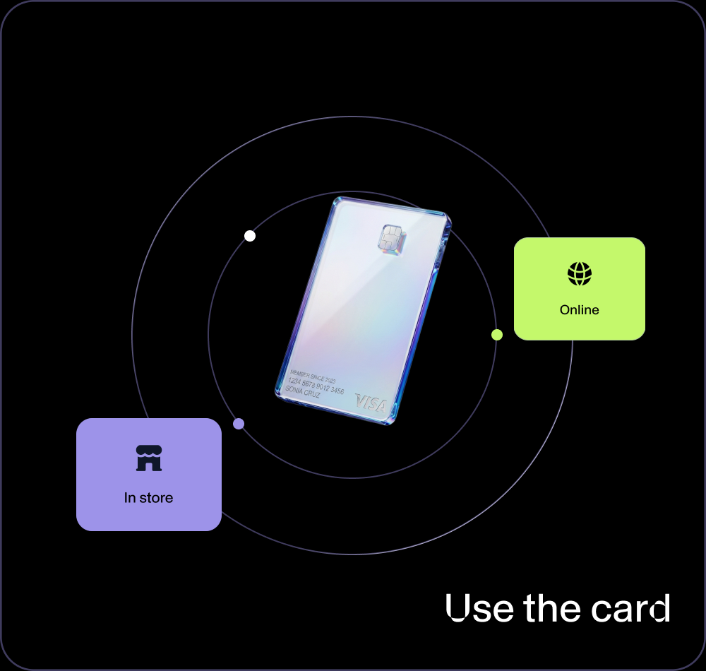 Use the card